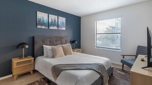 1 Schlafzimmer, Schreibtisch, Bügeleisen/Bügelbrett, WLAN