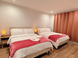 2 chambres, bureau, fer et planche à repasser, Wi-Fi gratuit