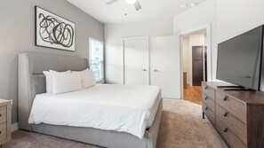 1 Schlafzimmer, Schreibtisch, Bügeleisen/Bügelbrett, WLAN