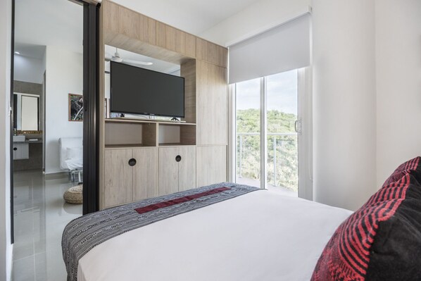 1 bedroom, internet, bed sheets