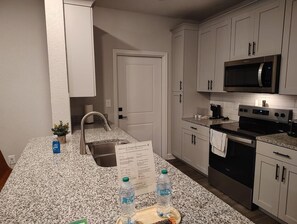 Fridge, dining tables - Landing | Modern 1BD, Gym, Pool (Newberry)