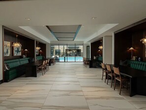 Dining - Landing | Amazing 1BD, Courtyard, Gym (Houston)