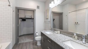 Bathroom - Landing | Chic 2BD, Pool, Gym (McKinney)