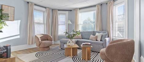 Smart-tv en een kantoor