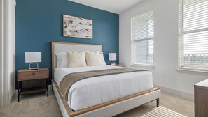 1 sovrum, skrivbord, strykjärn/strykbräda och wi-fi