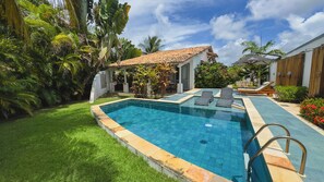 Junior Suite, Private Pool, Garden View | Balcony view - CASA ACAYU (Povoado do Toque São Miguel dos Milagres)