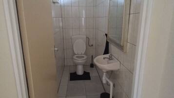 Shower, toilet paper