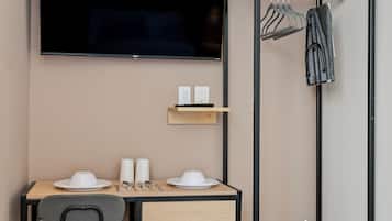Premium Studio Suite | Down comforters, memory foam beds, desk, laptop workspace