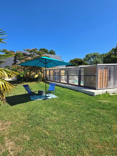 Villa avec piscine privée et chauffée en Normandie