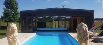 Villa with private pool in Normandy 