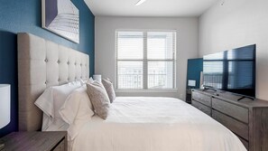 1 Schlafzimmer, Schreibtisch, Bügeleisen/Bügelbrett, WLAN