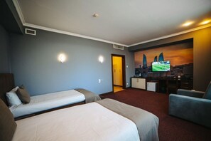 Standard Twin Room | Premium bedding, down duvets, in-room safe, desk