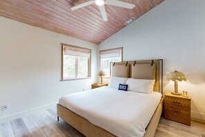 Kabin, Beberapa Tempat Tidur, akses ke kolam renang, pemandangan gunung (VC674) | 4 kamar tidur dan didekorasi berbeda-beda