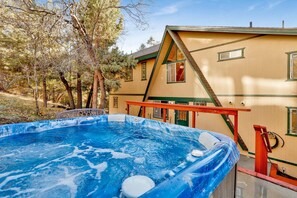 Cabin, Multiple Beds, Pool Access, Mountain View (VC653) | Outdoor spa tub - Black Diamond Vista #653 (Big Bear Lake)
