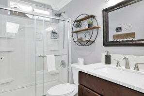 Cabin, nhiều giường, có thể sử dụng hồ bơi, quang cảnh núi (VC609) | Phòng tắm | Khăn tắm 