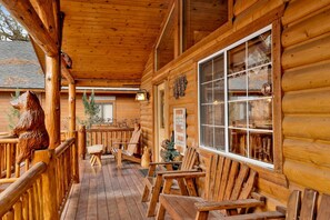 Terrace/patio - Craftsman Hideaway #630 (Big Bear Lake)
