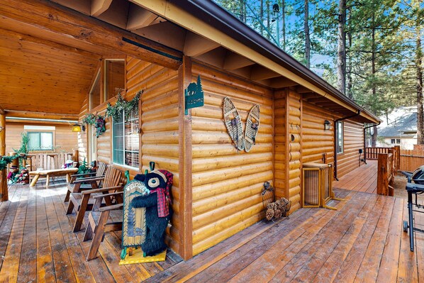 Terrace/patio - Craftsman Hideaway #630 (Big Bear Lake)