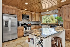 Cabin, Multiple Beds, Hot Tub, Mountain View (VC610) | Private kitchen | Coffee/tea maker - Entertainment Cabin #610 (Big Bear City)