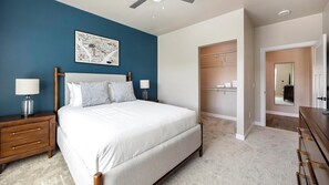 2 soveværelser, skrivebord, strygejern/strygebræt, Wi-Fi