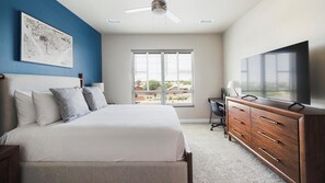 2 عدّة غرف نوم ومكتب ومكواة/لوح كي وواي فاي