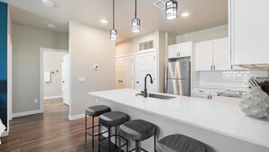 Fridge, dining table - Landing | Beautiful 2BD, Clubhouse (Goodyear)