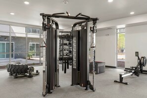 Fitness facility - Landing | Spectacular 2BD, Pool, Gym (Phoenix)