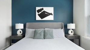 1 Schlafzimmer, Schreibtisch, Bügeleisen/Bügelbrett, WLAN