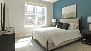 1 bedroom, desk, iron/ironing board, WiFi