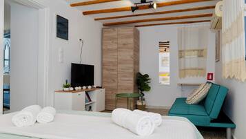 2 Schlafzimmer, Zimmersafe, Bügeleisen/Bügelbrett, Reisekinderbett