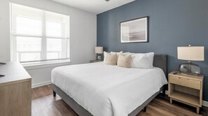 1 bedroom, desk, iron/ironing board, WiFi