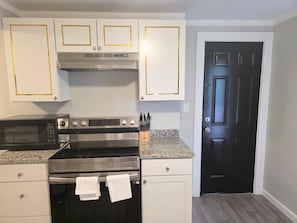 Microwave, oven, stovetop