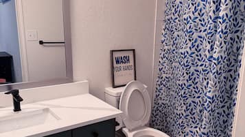 Soap, toilet paper