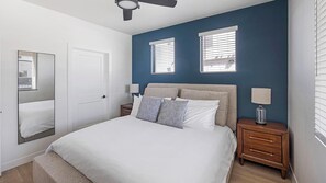 1 Schlafzimmer, Schreibtisch, Bügeleisen/Bügelbrett, WLAN