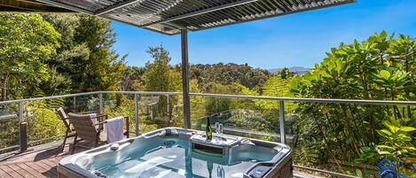 Bain à remous extérieur