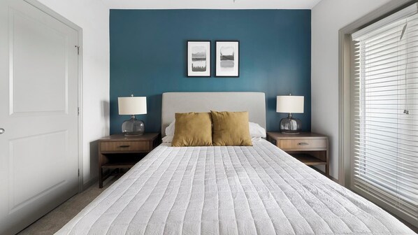 1 soverom, skrivebord, strykejern/-brett og wi-fi