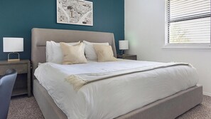1 bedroom, desk, iron/ironing board, WiFi