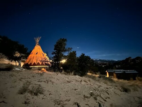 Native American Shaman Tipi