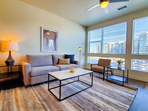 Smart TV - Landing | Modern 2BD, Gym, Clubhouse (Denver)