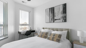 1 bedroom, desk, iron/ironing board, WiFi