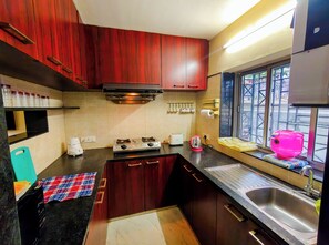 Microwave, oven, stovetop