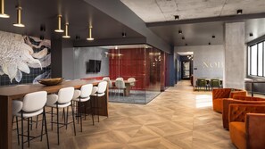 Dining - Landing | Modern 1BD, Gym, Rooftop Lounge (Englewood)