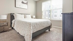 1 bedroom, desk, iron/ironing board, WiFi