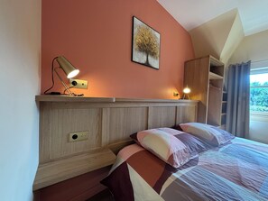 3 chambres, Wi-Fi gratuit, draps fournis