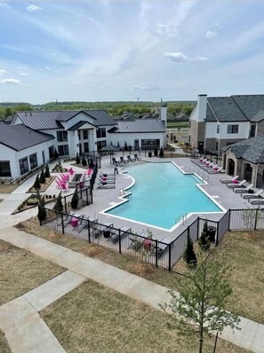 Pool - Landing | Amazing 1BD, Game Room, Gym (Broken Arrow)