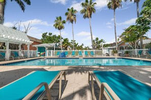 Pool - Barefoot Boho- Bungalow on Anna Maria Island (Bradenton Beach)