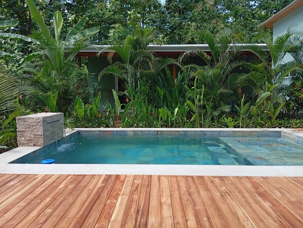 Pool - LaMar bungalow 3, quite and comfortable close to the beach and restaurants. (Los Pargos)