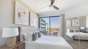 1 bedroom, desk, iron/ironing board, WiFi