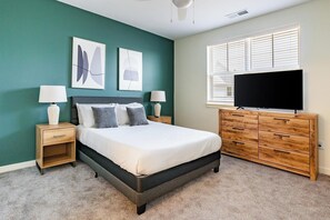 3 عدّة غرف نوم ومكتب ومكواة/لوح كي وواي فاي