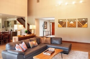 Télévision, cheminée