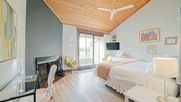 1 chambre, fer et planche Ă repasser, Wi-Fi, draps fournis